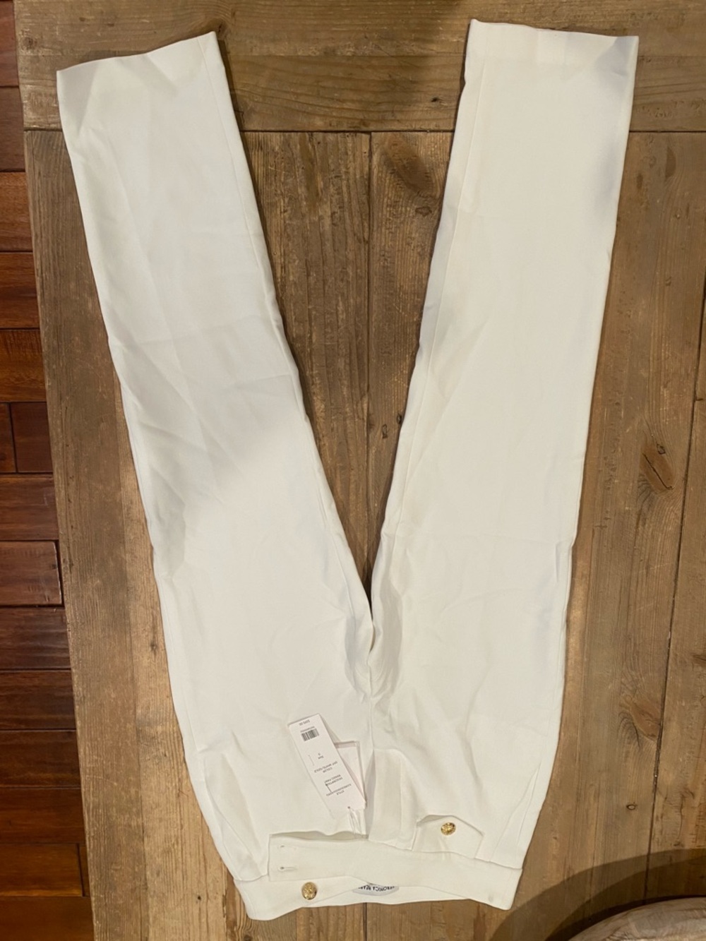 Veronica Beard White Dress Pants